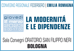 E' ON LINE IL PROGRAMMA del Convegno Regionale FeDerSerD Emilia Romagna - Bologna, Gioved 2 Marzo 2023