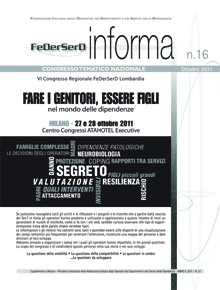FeDerSerD Informa 16 - Ottobre 2011