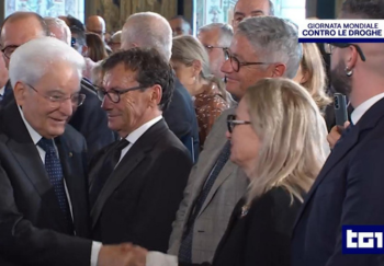 Incontro del Presidente della Repubblica con il Sistema italiano contro le Dipendenze