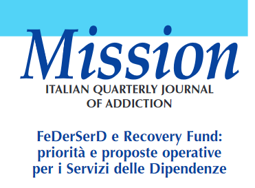 Mission 54 - Novembre 2020 -  FeDerSerD e Recovery Fund:priorit e proposte operative per i Servizi delle Dipendenze